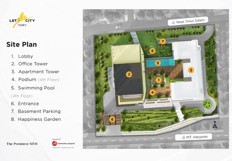 Siteplan The Premiere MTH